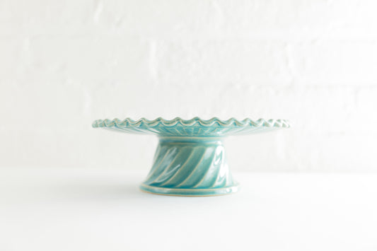 BISCUITERIE CAKE STAND, MINT