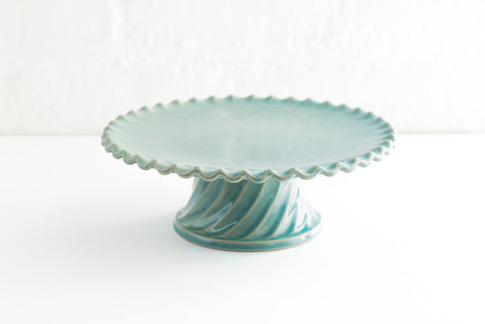 BISCUITERIE CAKE STAND, MINT